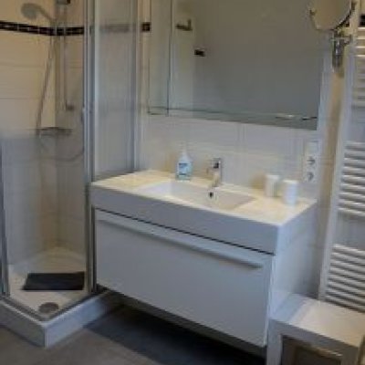 Duschbad im Dachgeschoss